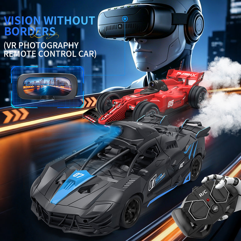 TY3 / TY4 RC Camera Car with VR Goggles & Mist Spray