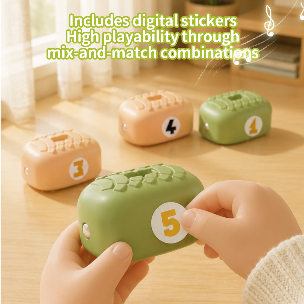 Remote Control Electric Gobbling Snake Toy with Sound Effects