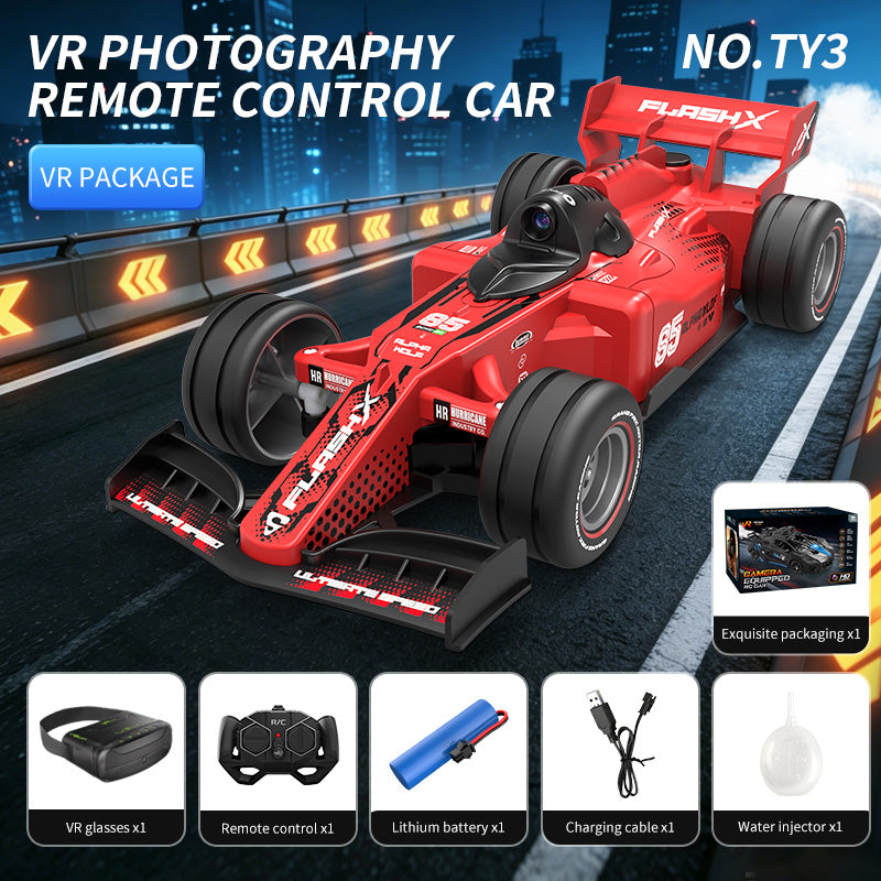 TY3 / TY4 RC Camera Car with VR Goggles & Mist Spray