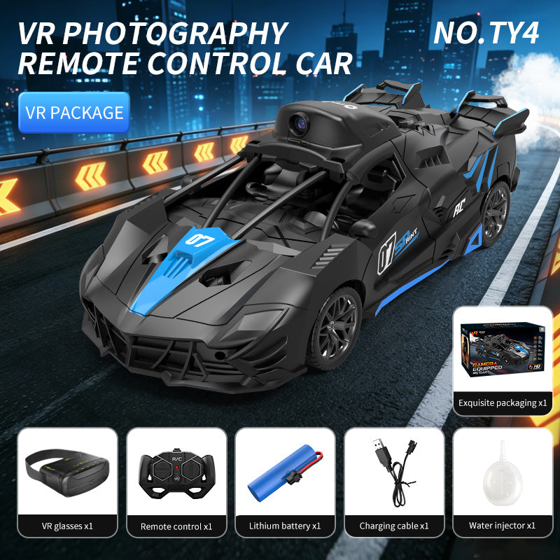 TY3 / TY4 RC Camera Car with VR Goggles & Mist Spray