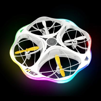 H157 UFO Drone with Colorful LED Running Lights