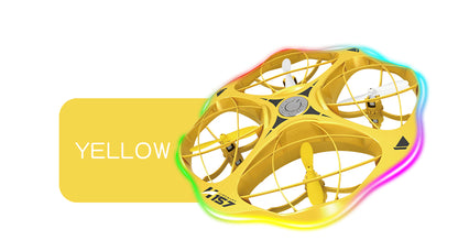 H157 UFO Drone with Colorful LED Running Lights