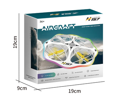 H157 UFO Drone with Colorful LED Running Lights