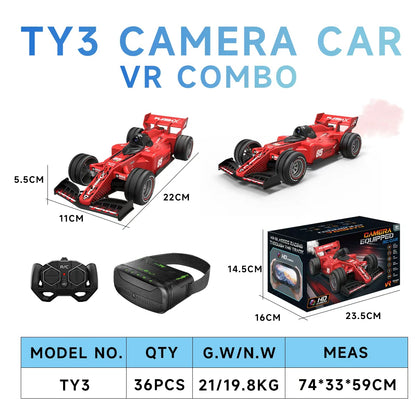 TY3 / TY4 RC Camera Car with VR Goggles & Mist Spray