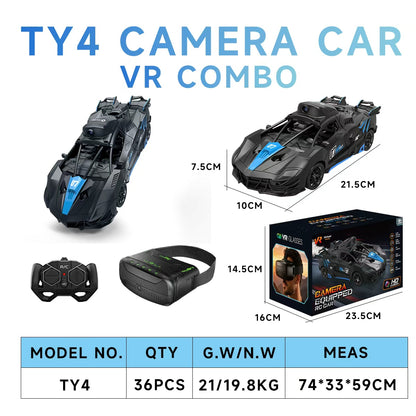 TY3 / TY4 RC Camera Car with VR Goggles & Mist Spray